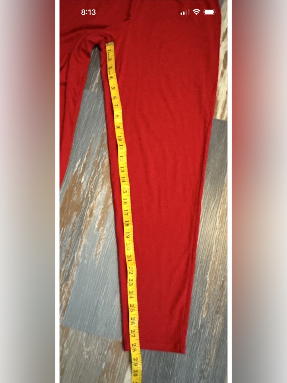 Lauren Ralph Lauren Womens Small Jumpsuit Red V-Neck Open Knit Tapered Zip NEW - Picture 9 of 10